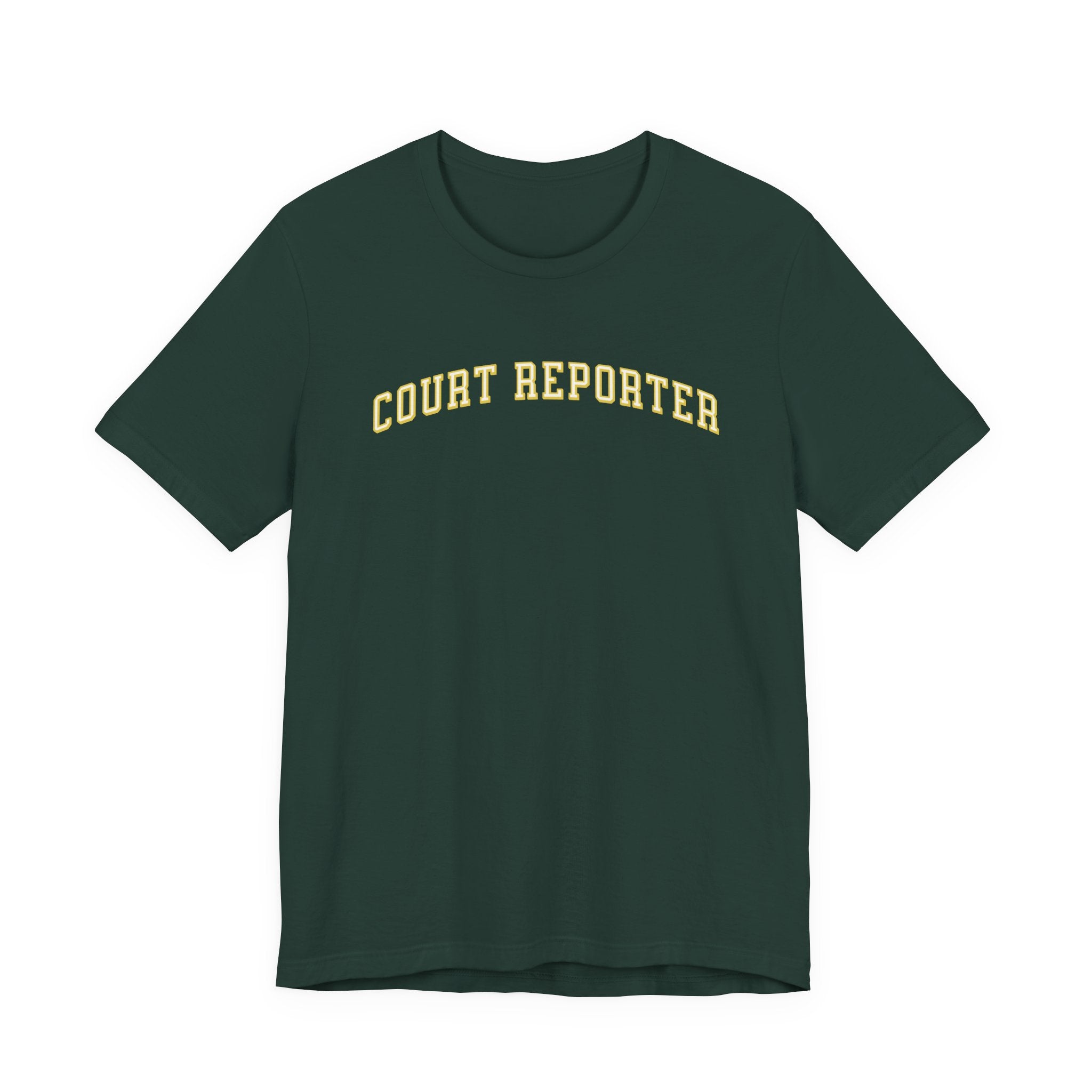 court reporter tshirt