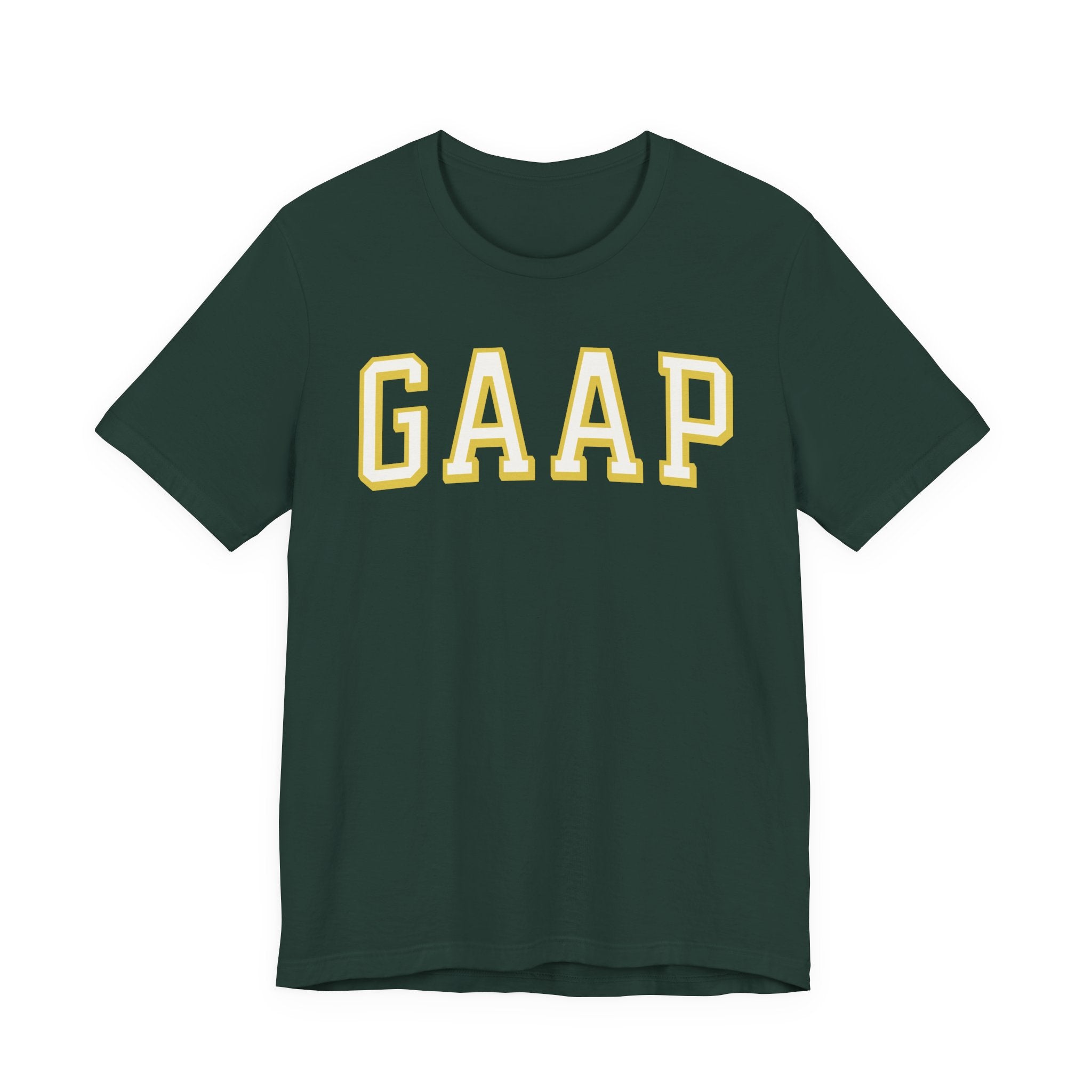 funny accountant, gaap tshirt