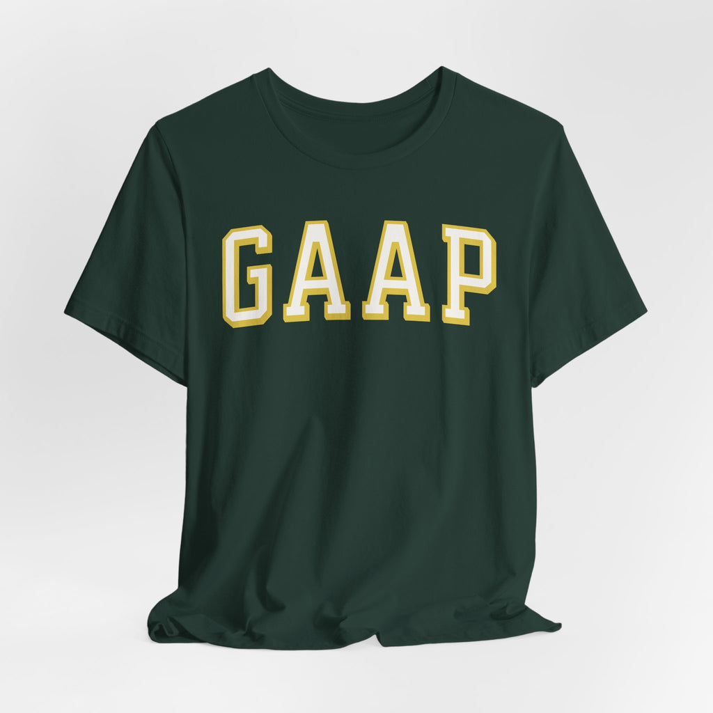 funny accountant, gaap tshirt