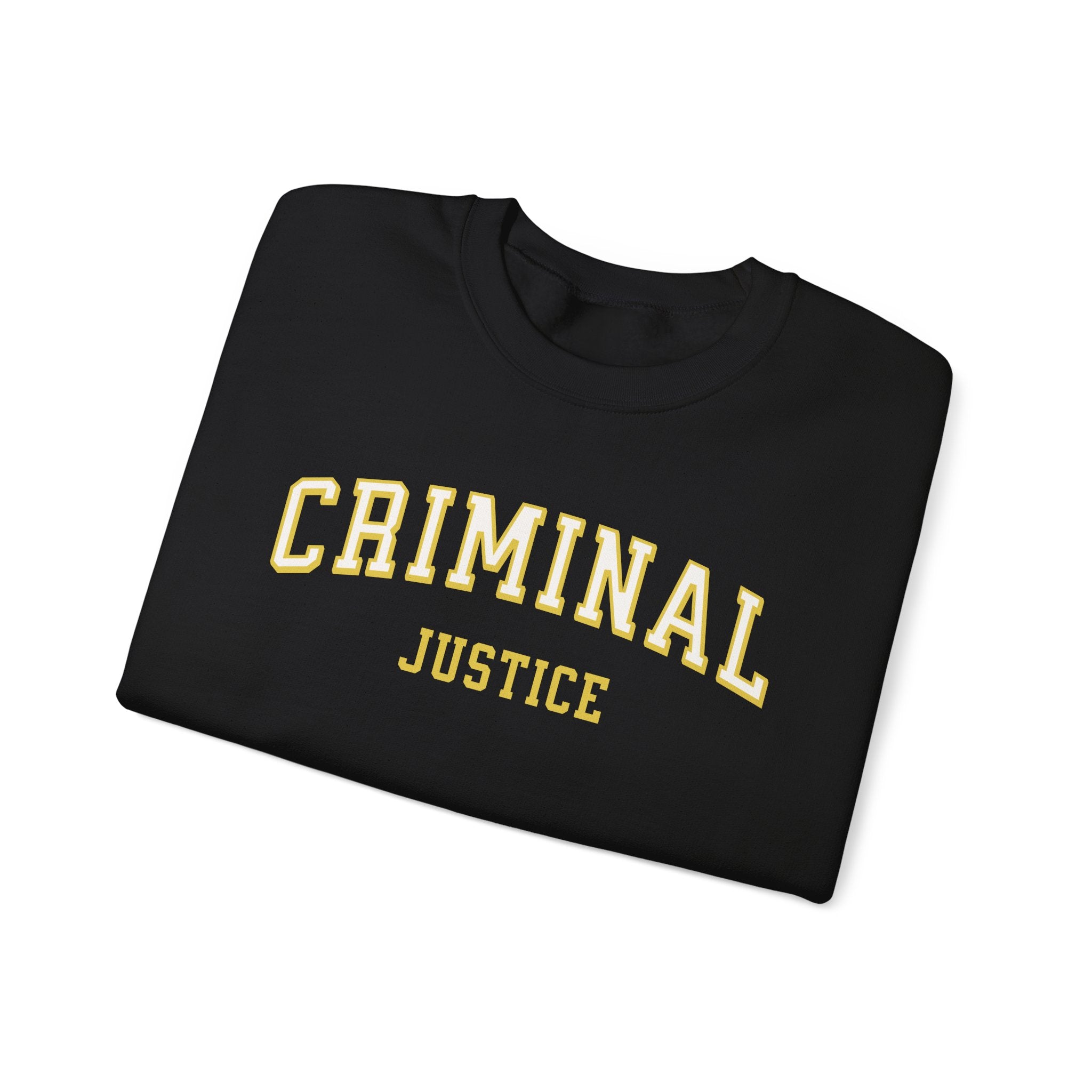 criminal justice sweater