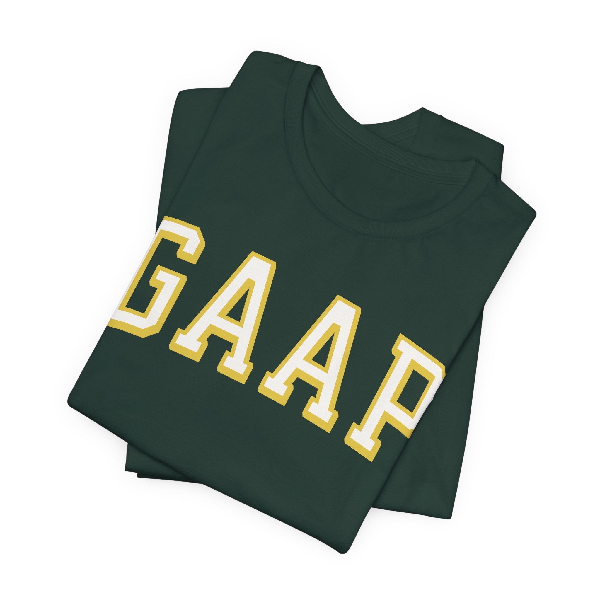 funny accountant, gaap tshirt