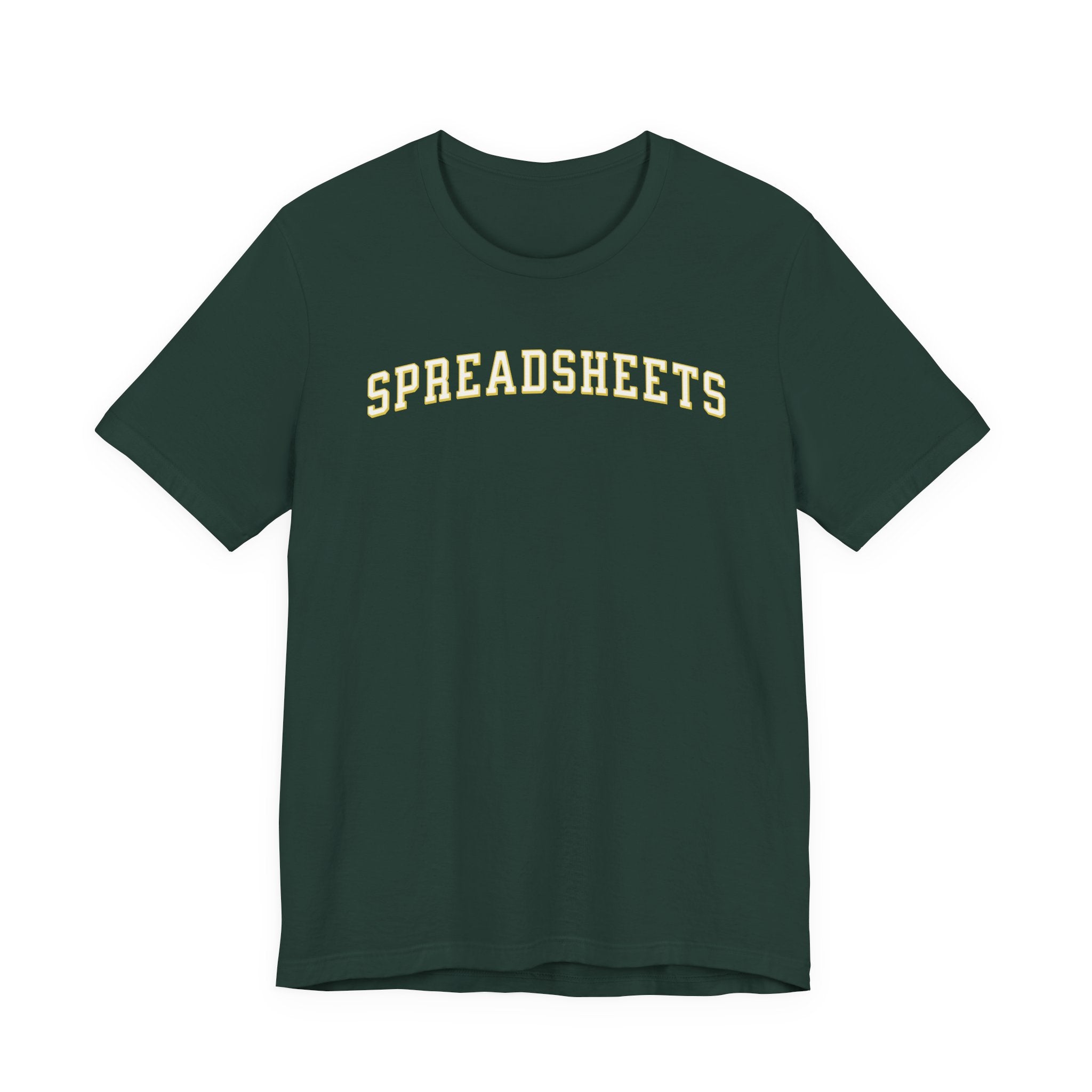 spreadsheets  tshirt