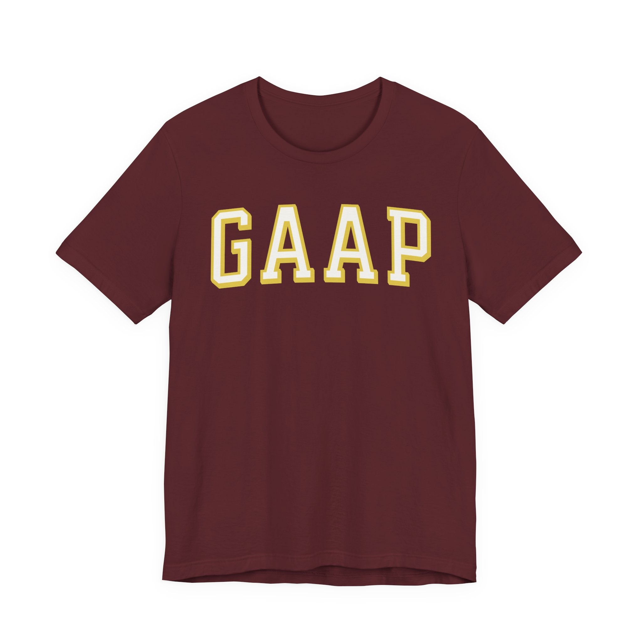 funny accountant, gaap tshirt