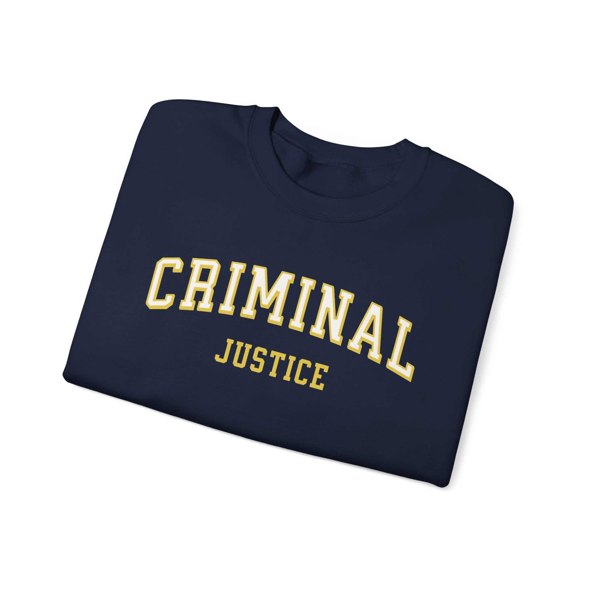 criminal justice sweater