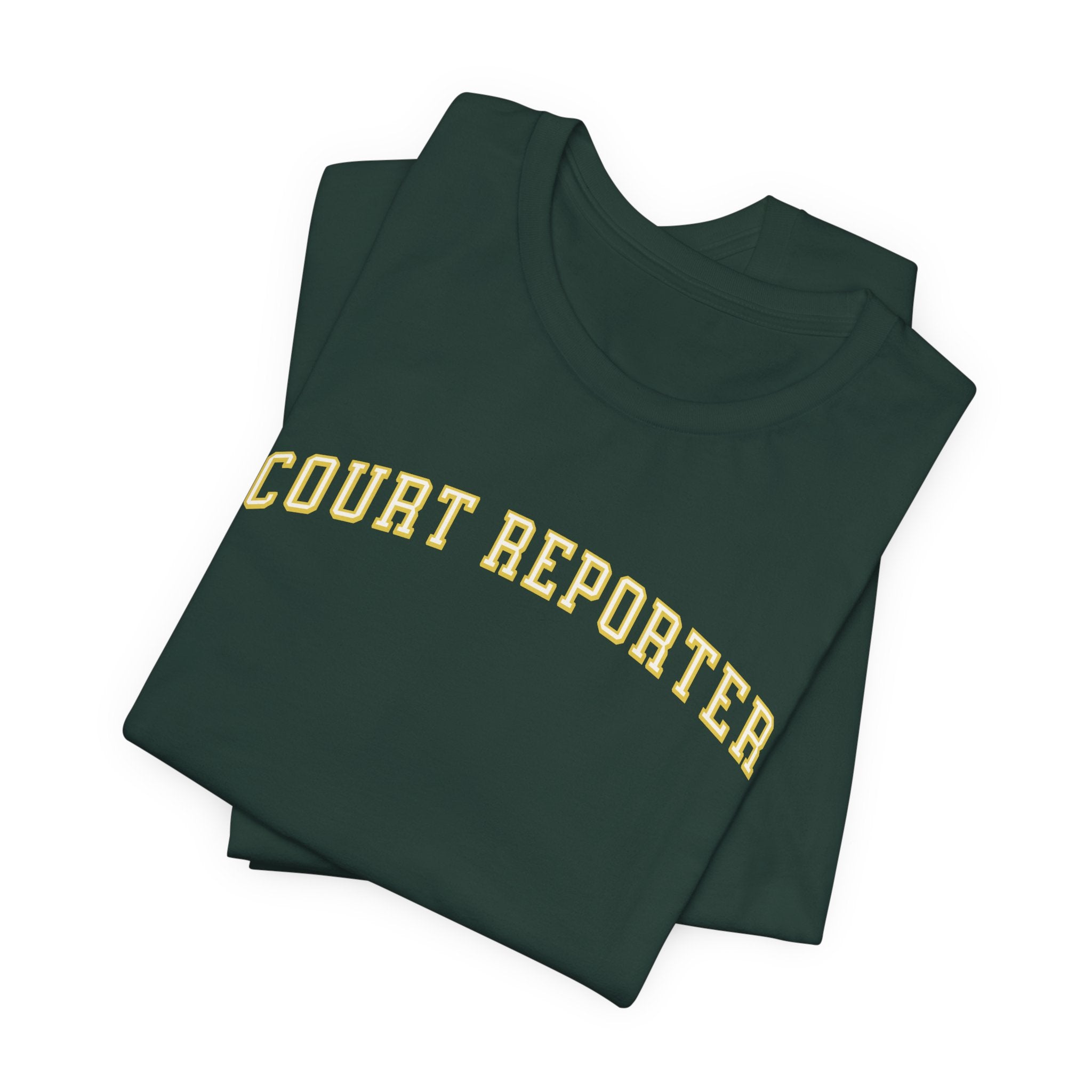 court reporter tshirt