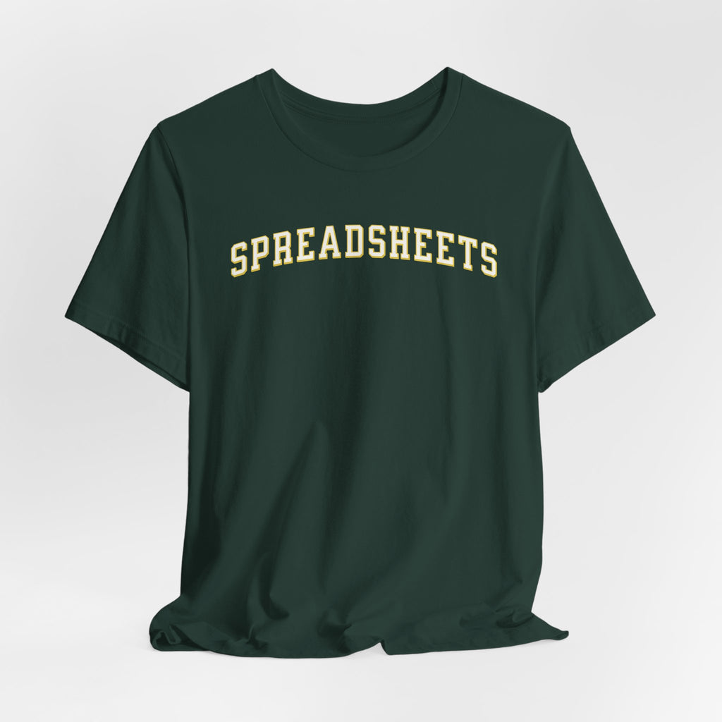 spreadsheets  tshirt
