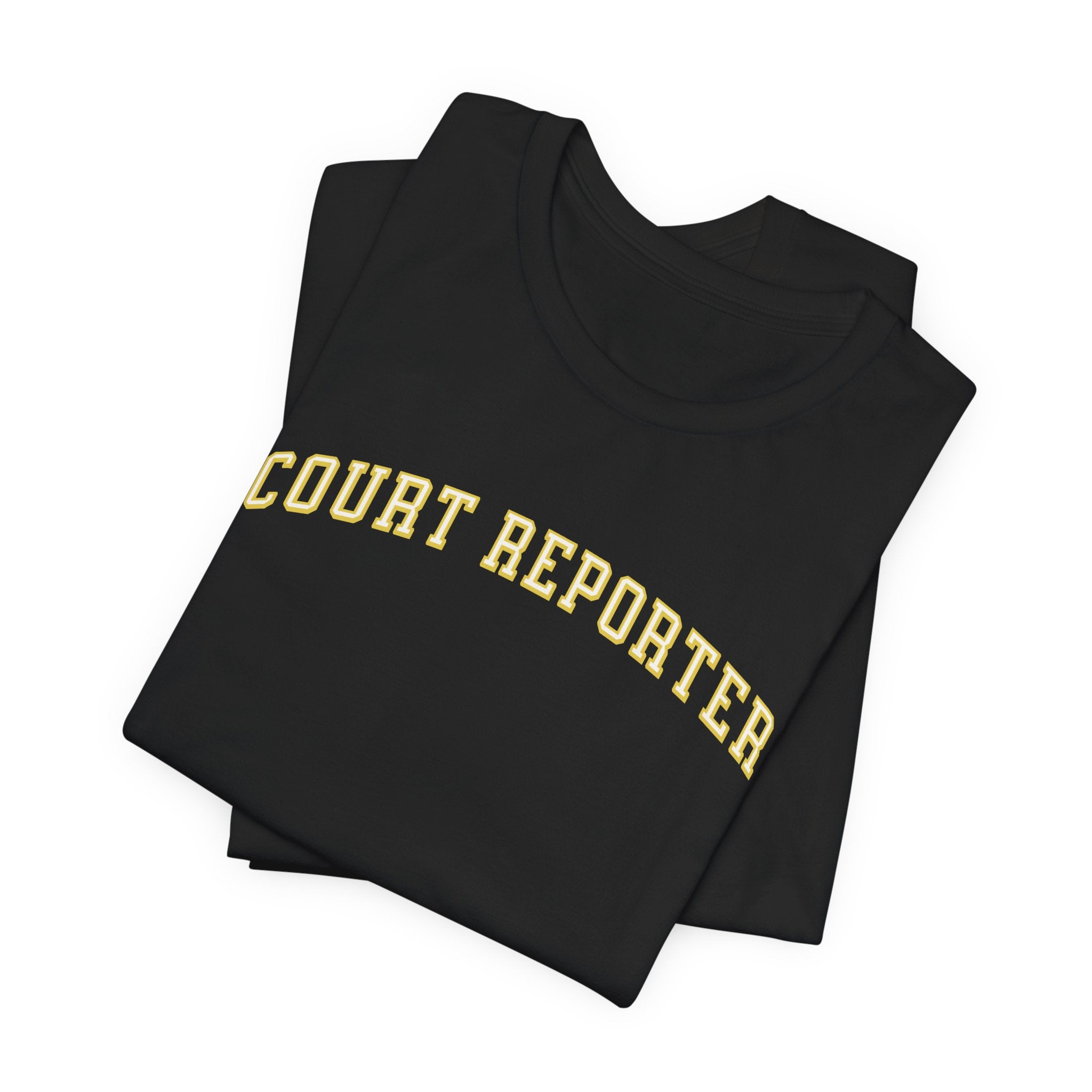 court reporter tshirt