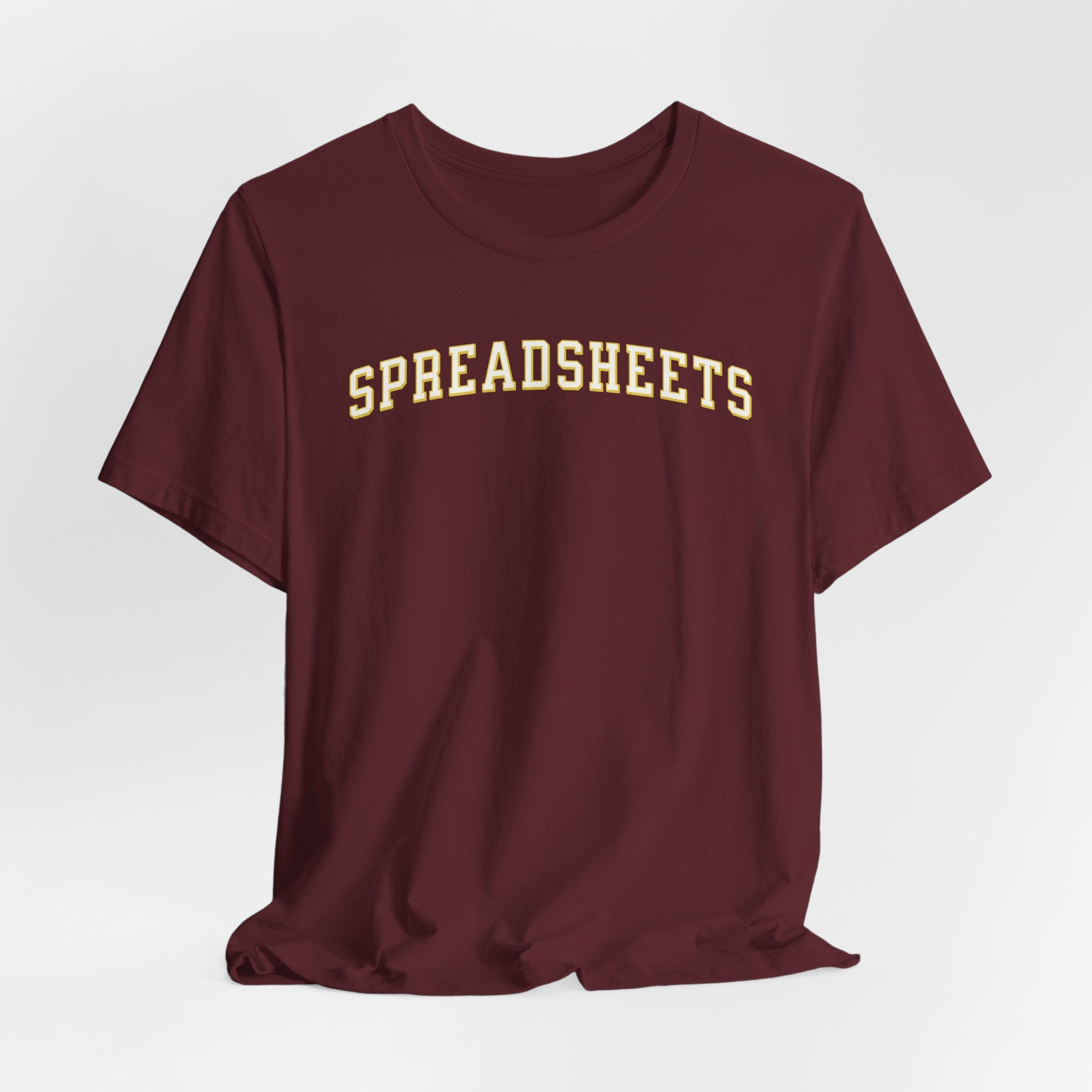 spreadsheets  tshirt